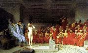 Jean-Leon Gerome Phryne before the Areopagus, Germany oil painting artist